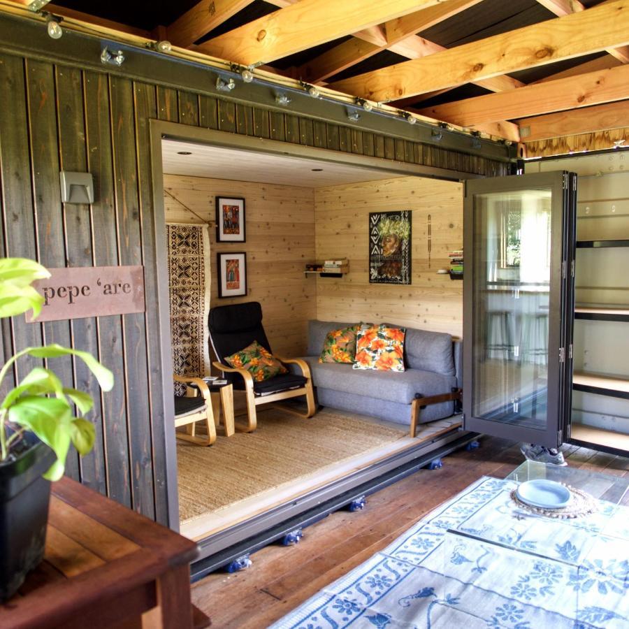 'Are Pepe One Bedroom Container Style Unit 拉罗汤加 外观 照片