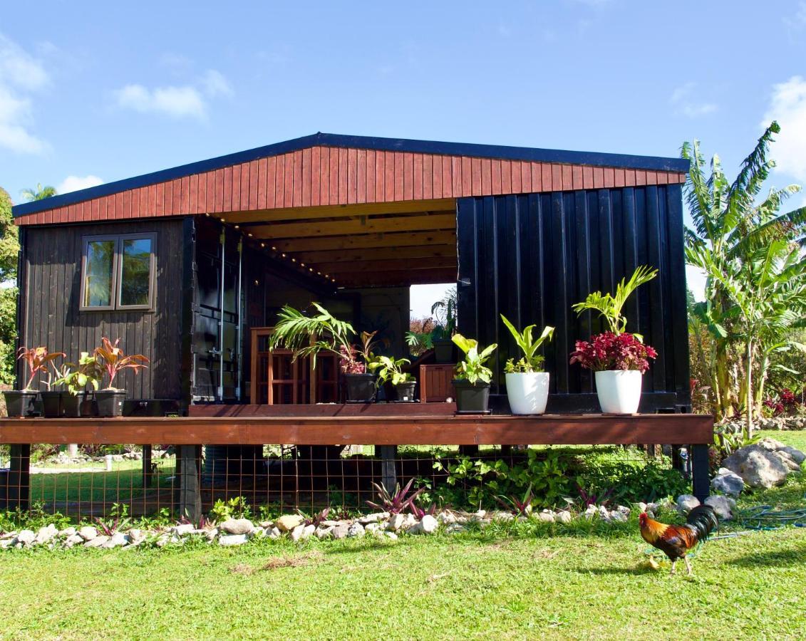 'Are Pepe One Bedroom Container Style Unit 拉罗汤加 外观 照片
